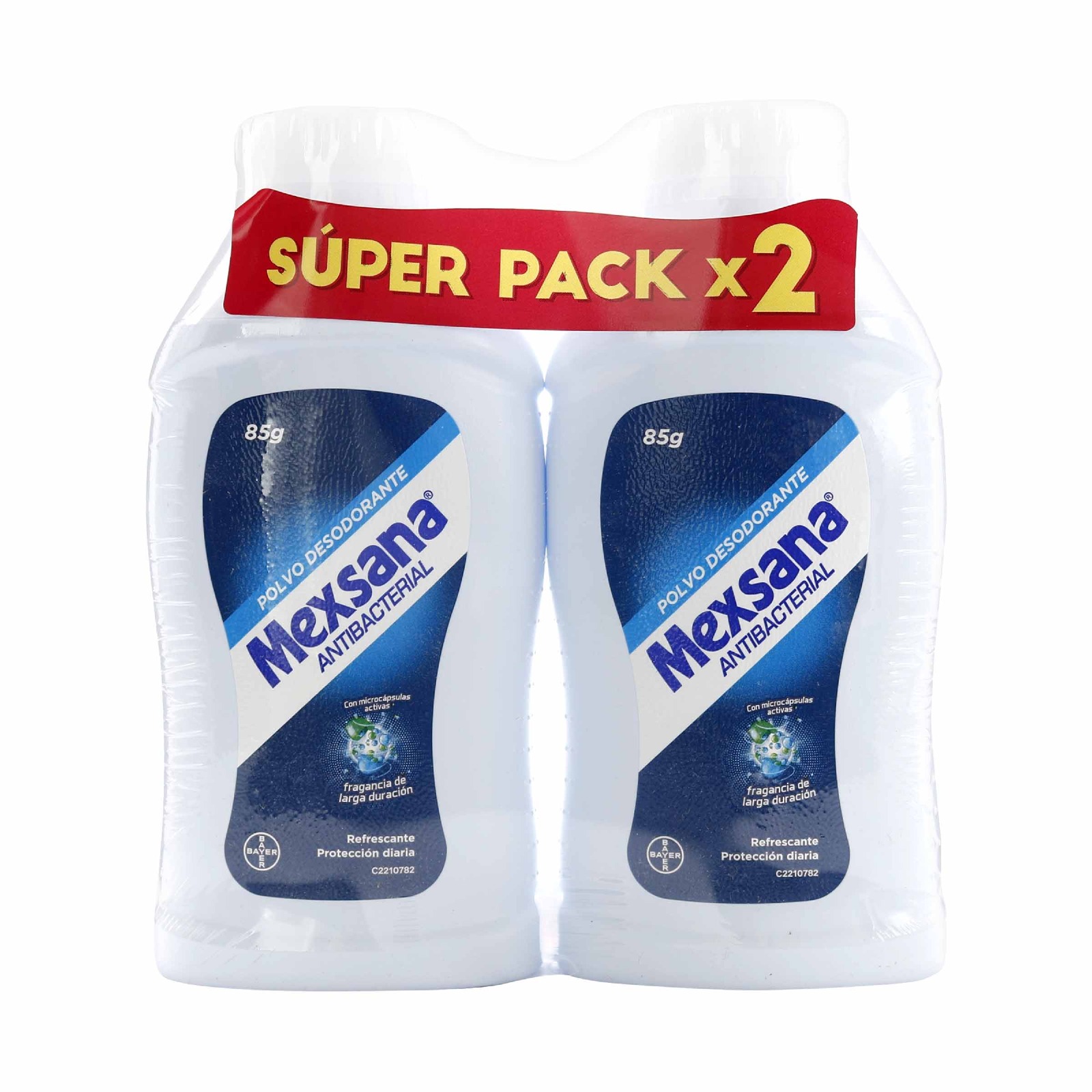 2 TALCO MEXSANA 85 GR SUPERPACK
