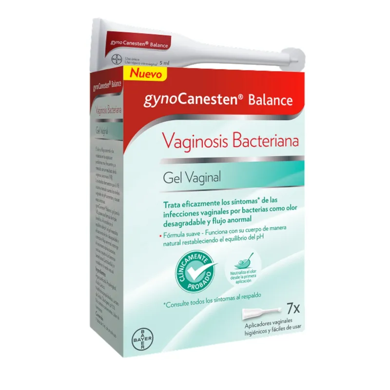 GYNOCANESTEN BALANCE GEL 7 TBS 5 ML