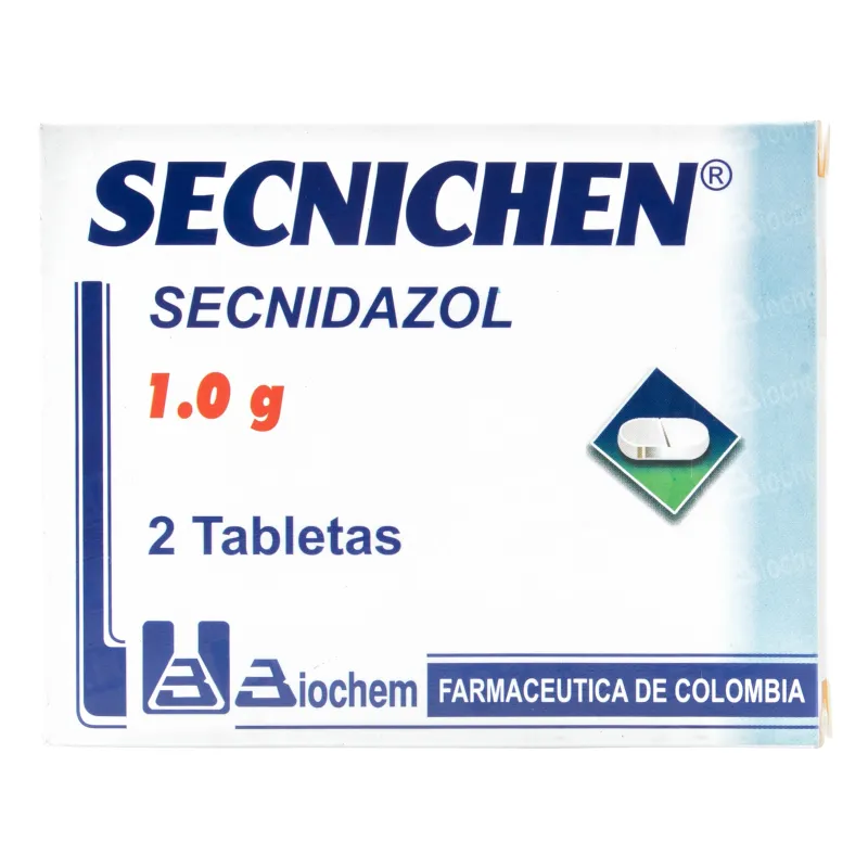 SECNICHEM 1.0 GR 2 TABLETAS