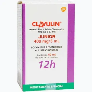 CLAVULIN JUNIOR 400 MG/5 ML 60ML