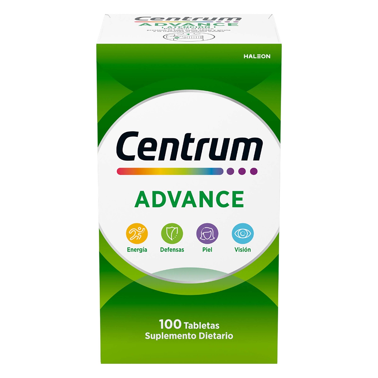 CENTRUM ADVANCE 100 TABLETAS