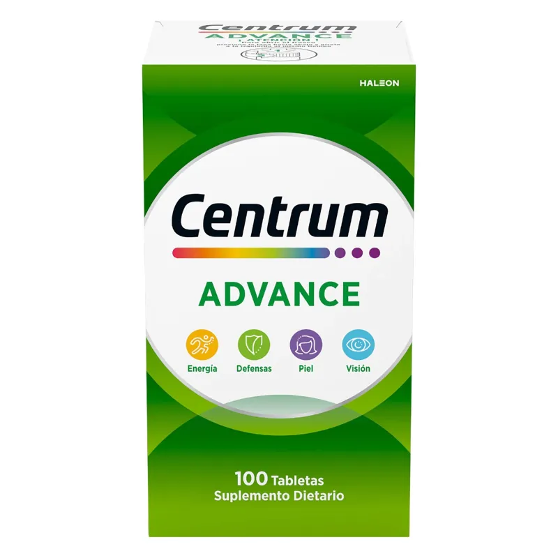 CENTRUM ADVANCE 100 TABLETAS