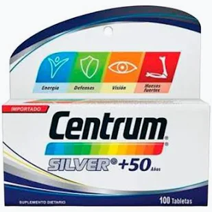 CENTRUM SILVER 50 ANOS 100 TABLETAS