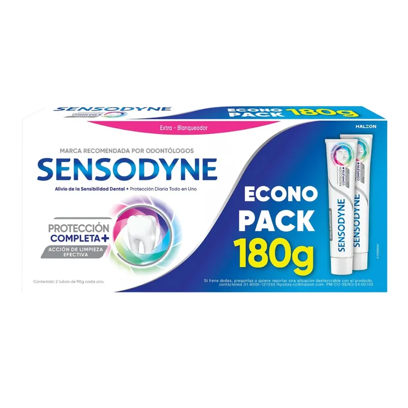 CRE. SENSODYNE PROT COMPL ECONOPACK 180G