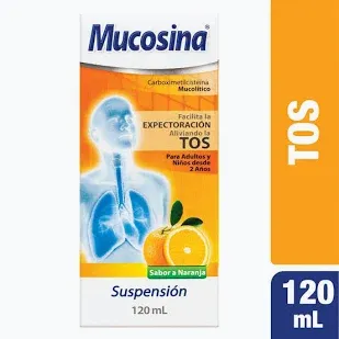 MUCOSINA SUSPENSION 120 ML